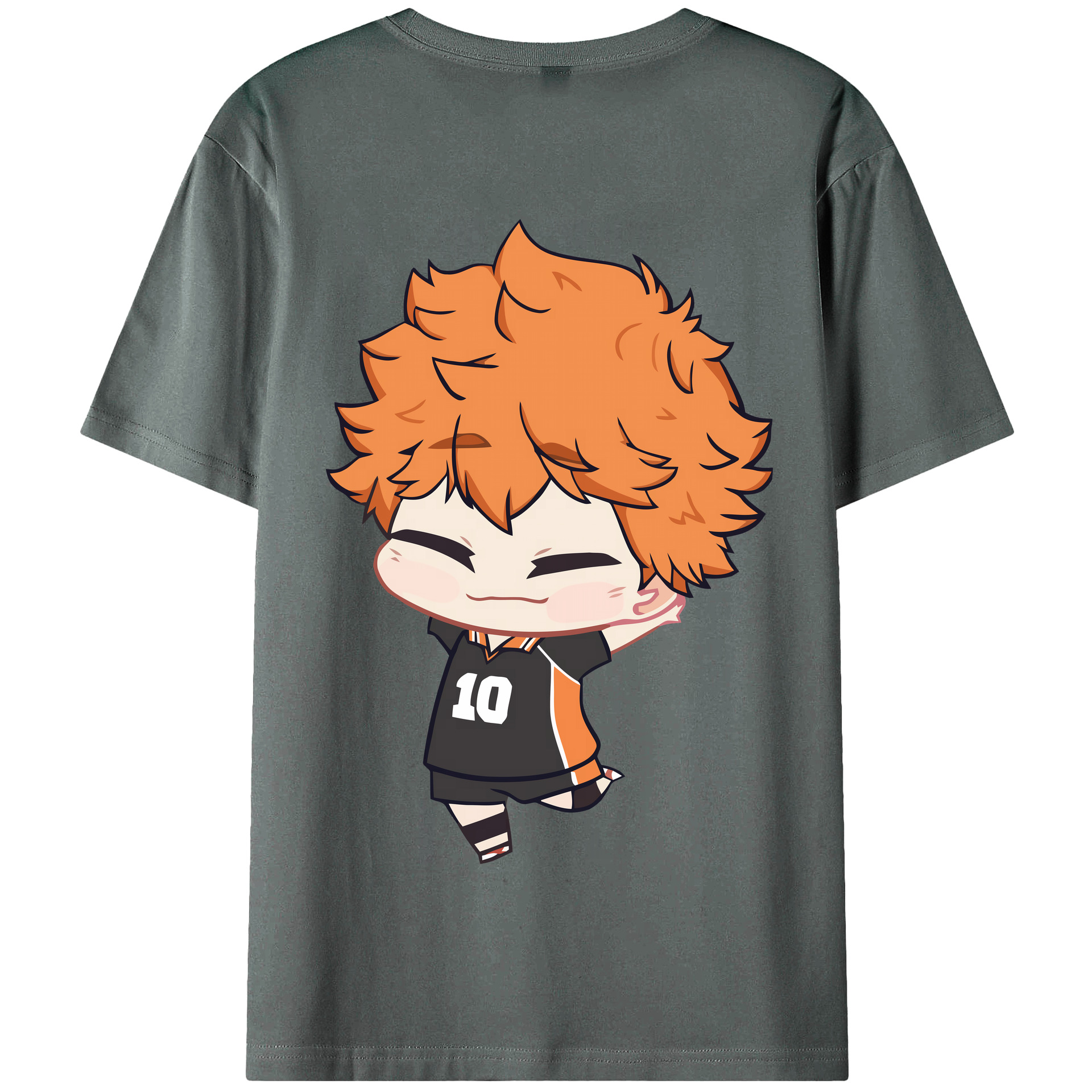 （画像用） ハイキュー!! Haikyu!! 綿100％半袖Tシャツ（背面プリント）